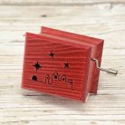 Silent Night, Stille Nacht music box red