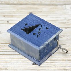 O, Tannenbaum music box blue