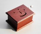 Happy Birthday gift music box mahogany