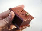 Brahms Lullaby wind-up music box viola