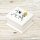 Beethoven Ode To Joy wind-up music box vintage white