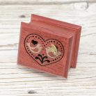 Für Elise wind-up music box with love birds