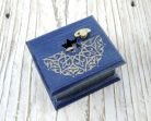 Nagila Hava wind-up music box blue