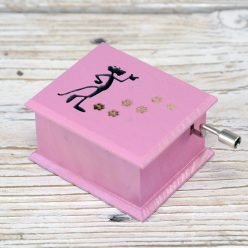 Pink Panther Theme music box pink