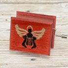 Mozart Lullaby music box red