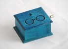Fantasy music box glasses and scar turquoise